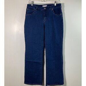 Womens Vintage Pendleton Straight Leg Blue Jeans‎ 10 Cotton Spandex